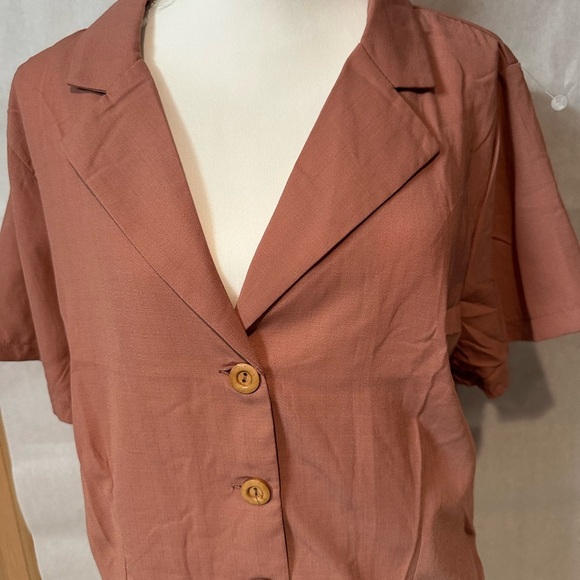 Zenobia Dresses & Skirts - Zenobia Terracotta Blouse